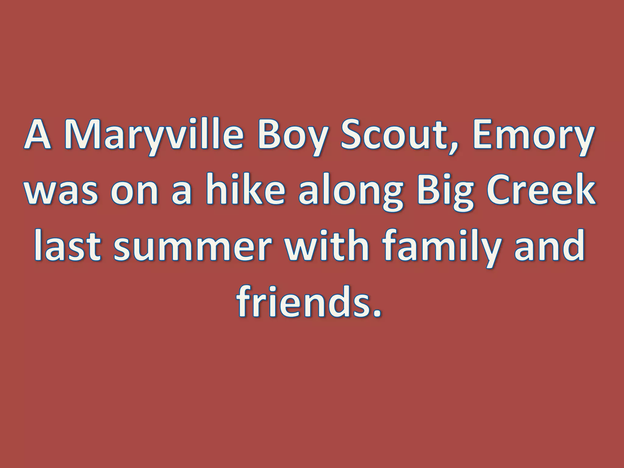 Boy Scouts of America Recognize Young Hero