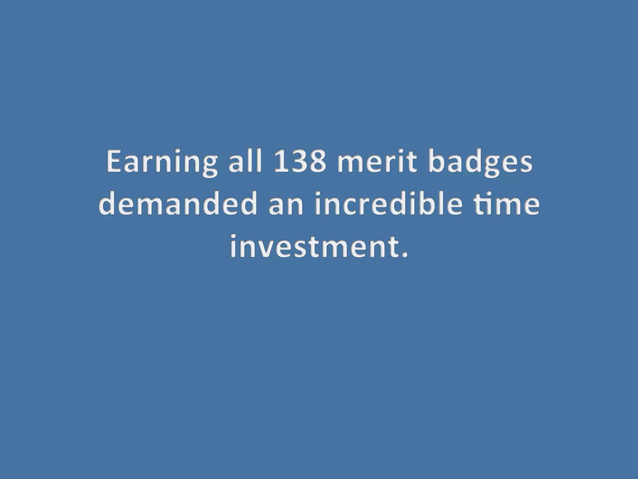 Boy Scout Completists in Rare Company