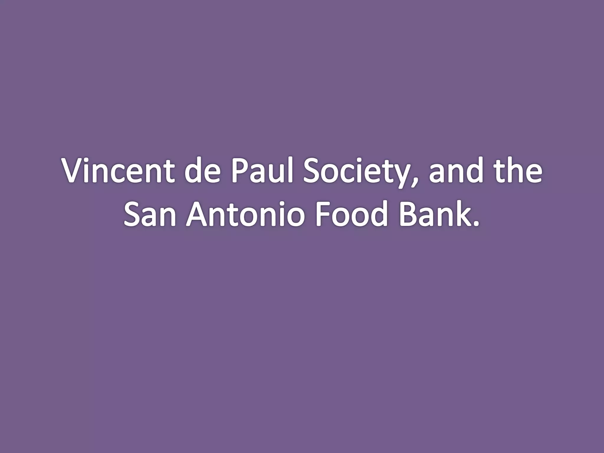 40 Cans for Lent presented by Robert Proctor Multisoft