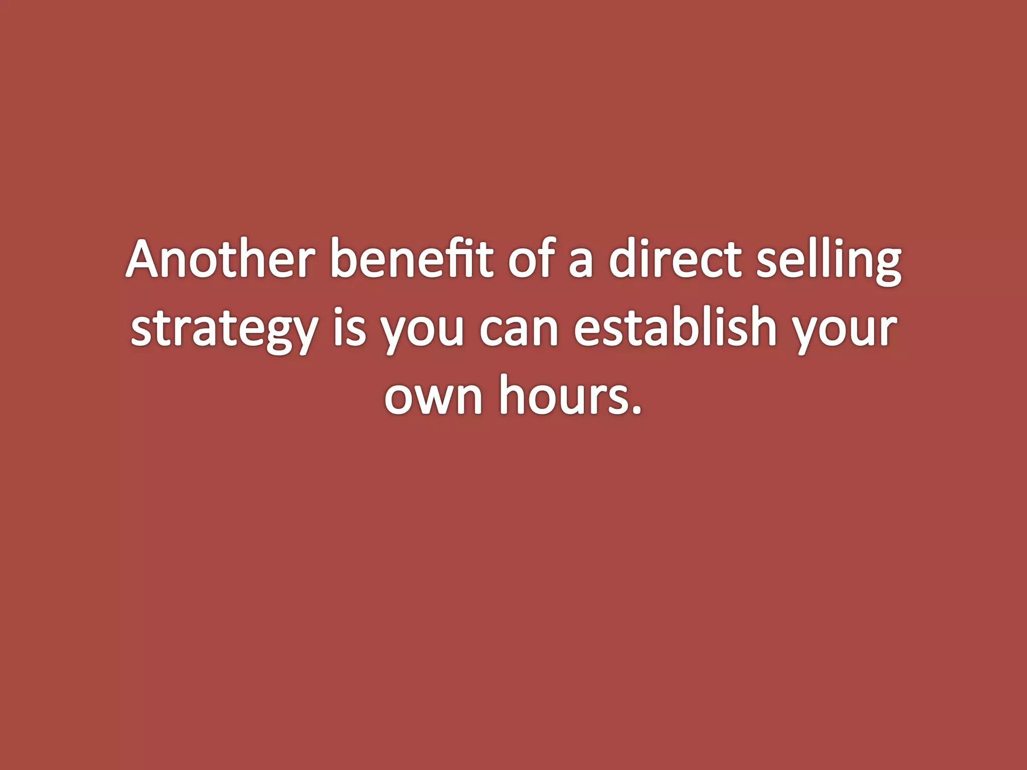 Let's Talk About Direct Selling by Robert Proctor of Multisoft