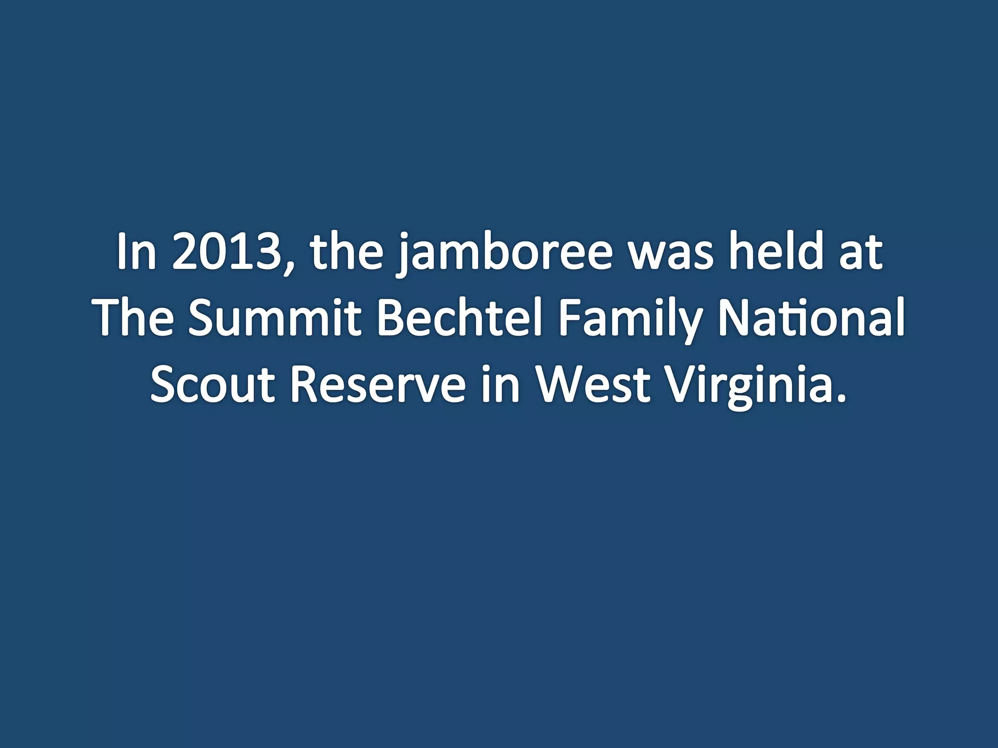The National Scouting Jamboree by Robert Proctor Multisoft