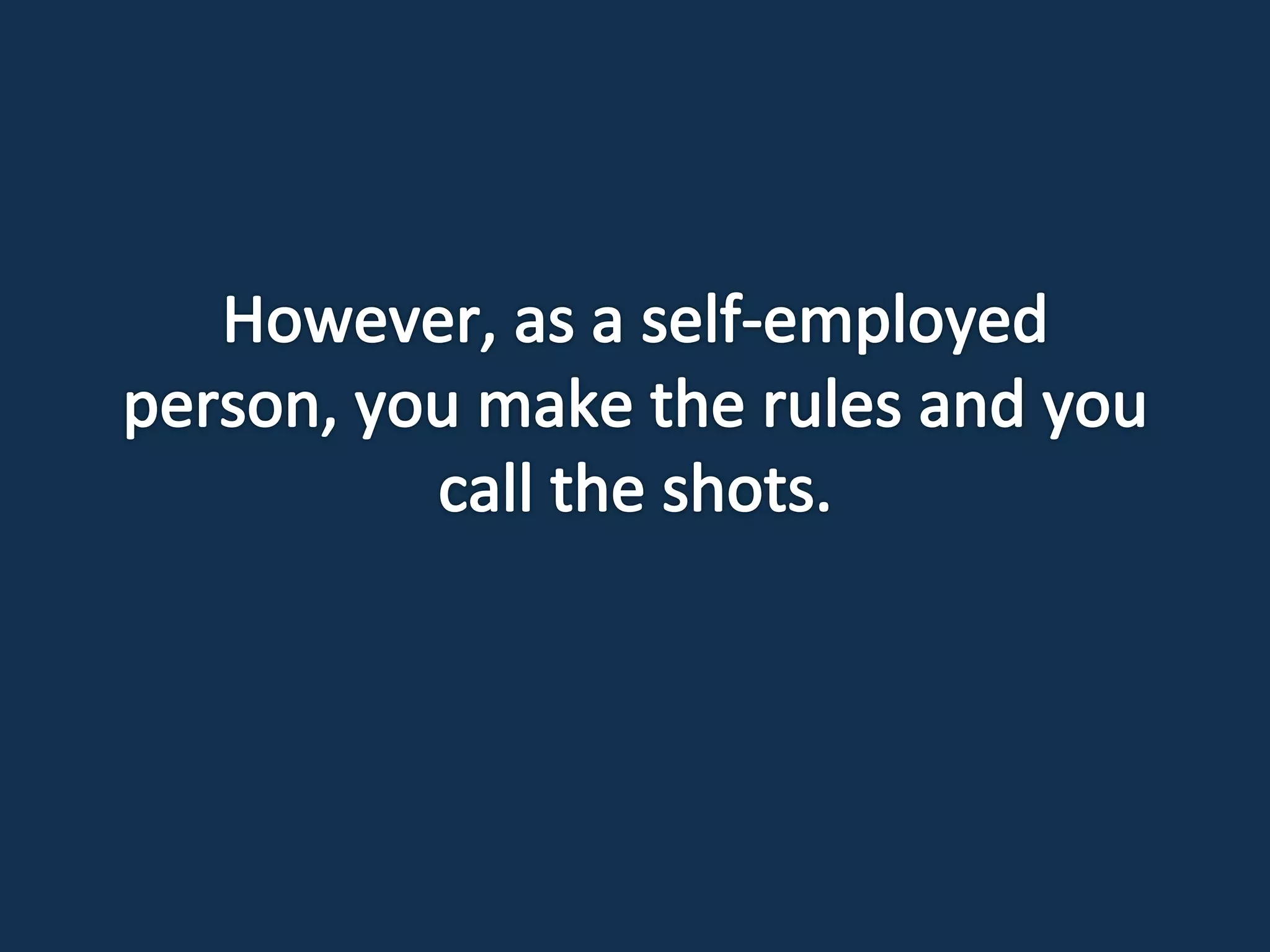 How to Know if Self-Employment is Right for You by Robert Proctor Multisoft