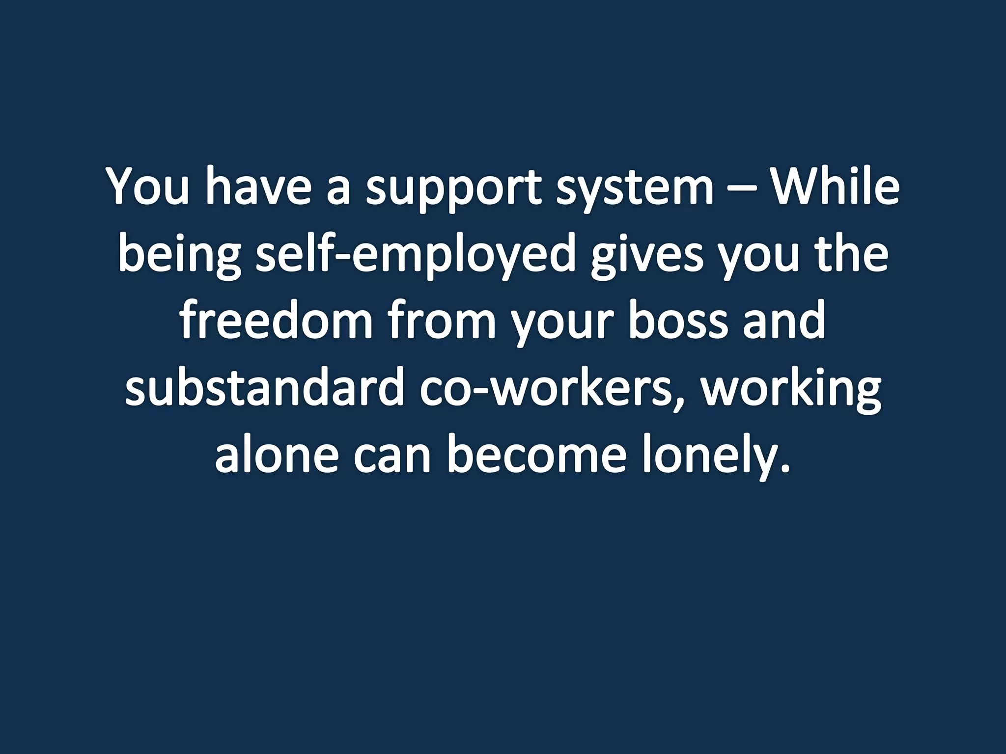 How to Know if Self-Employment is Right for You by Robert Proctor Multisoft