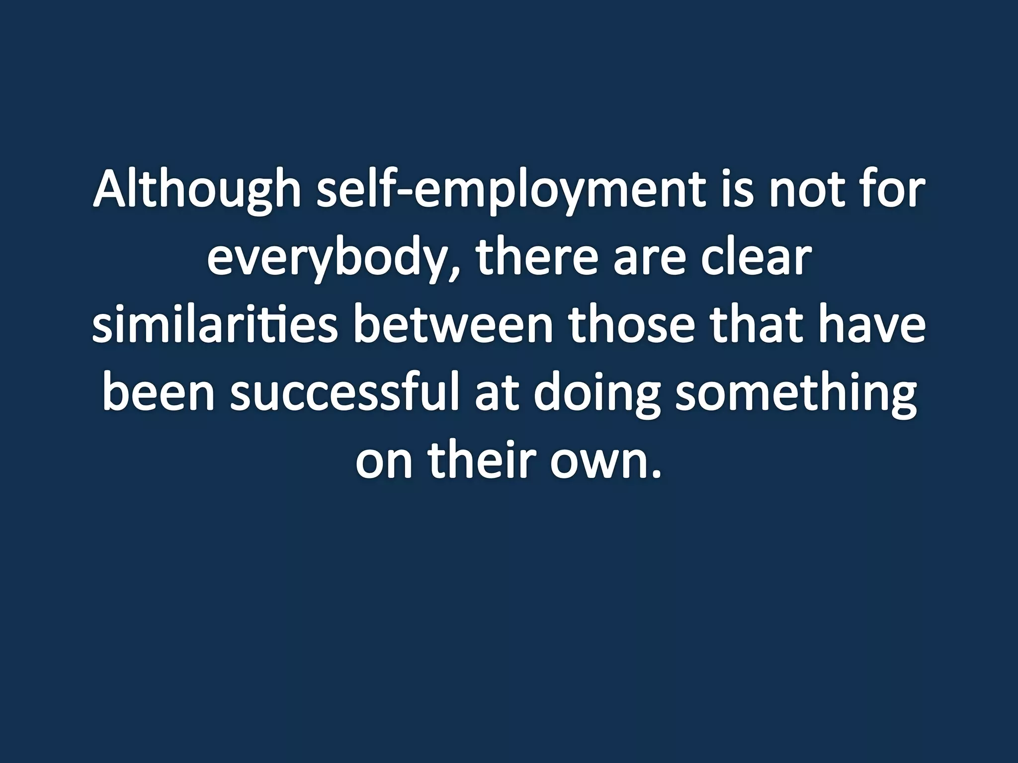 How to Know if Self-Employment is Right for You by Robert Proctor Multisoft