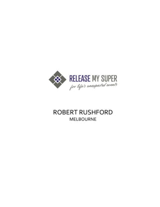 ROBERT RUSHFORD
MELBOURNE
 