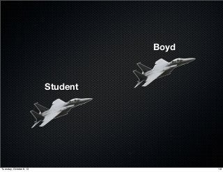 Student
Boyd
16Tuesday, October 8, 13
 