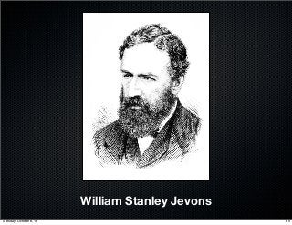 William Stanley Jevons
85Tuesday, October 8, 13
 