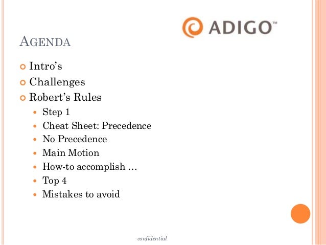 using roberts rules of order to facilitate better meetings rules of order for meeting