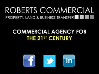 COMMERCIAL AGENCY FOR
   THE 21ST CENTURY
 