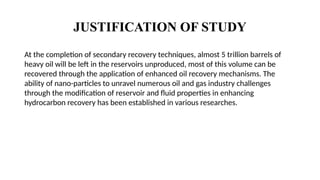 Locally Sourced Polymer flooding for Enhanced Oil Recovery | PPTX