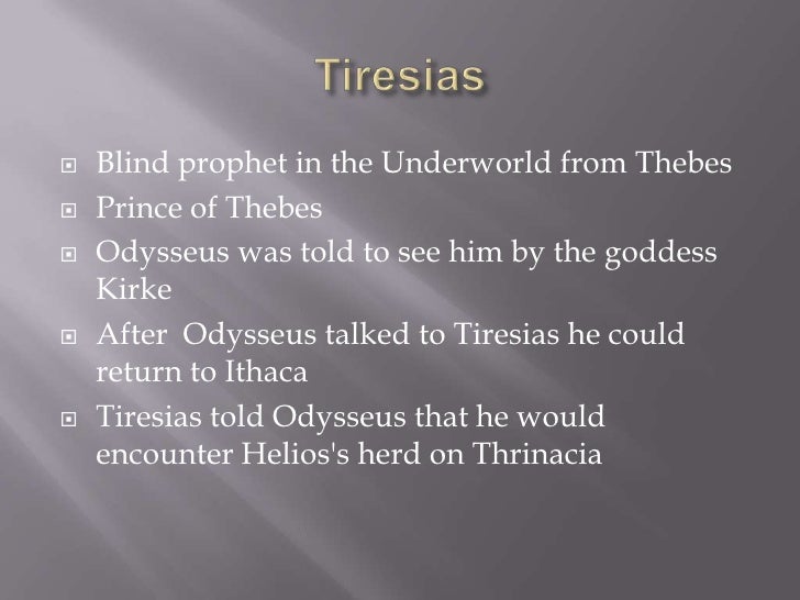 odysseus and the blind prophet odysseus and the blind prophet