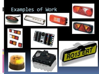 Examples of Work
 