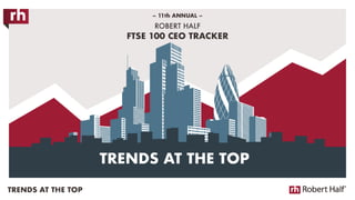 Robert Half FTSE 100 CEO Tracker