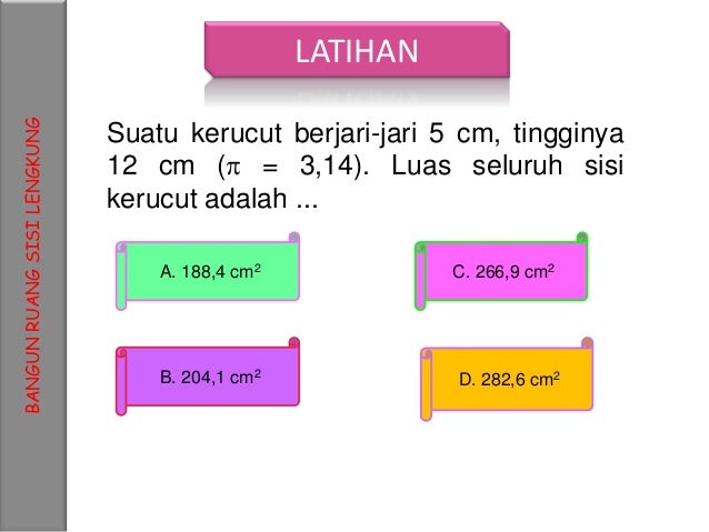 Bangun Ruang Sisi Lengkung Bangun Ruang Sisi Lengkung
