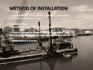 METHOD OF INSTALLATION
 
