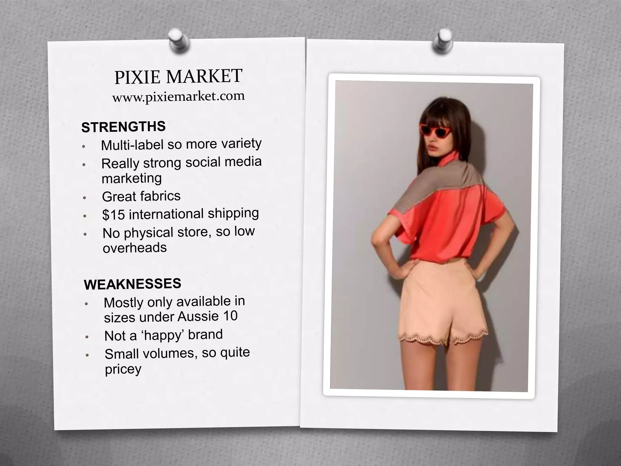 Strong Aussie dollar has halved the number of international delegates to RAFW (110 international buyers and retailers down from 200 last year.) Designers are counting on buyers from Asia, Europe and the UK.LONG-TERM ECONOMIC TRENDSContinuing strong dollar (On the other hand if our relationship is not maintained China may start to look elsewhere (to Africa and Latin America) as a different source for commodities.) 