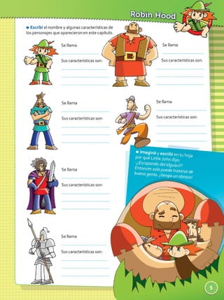 Robin hood actividades