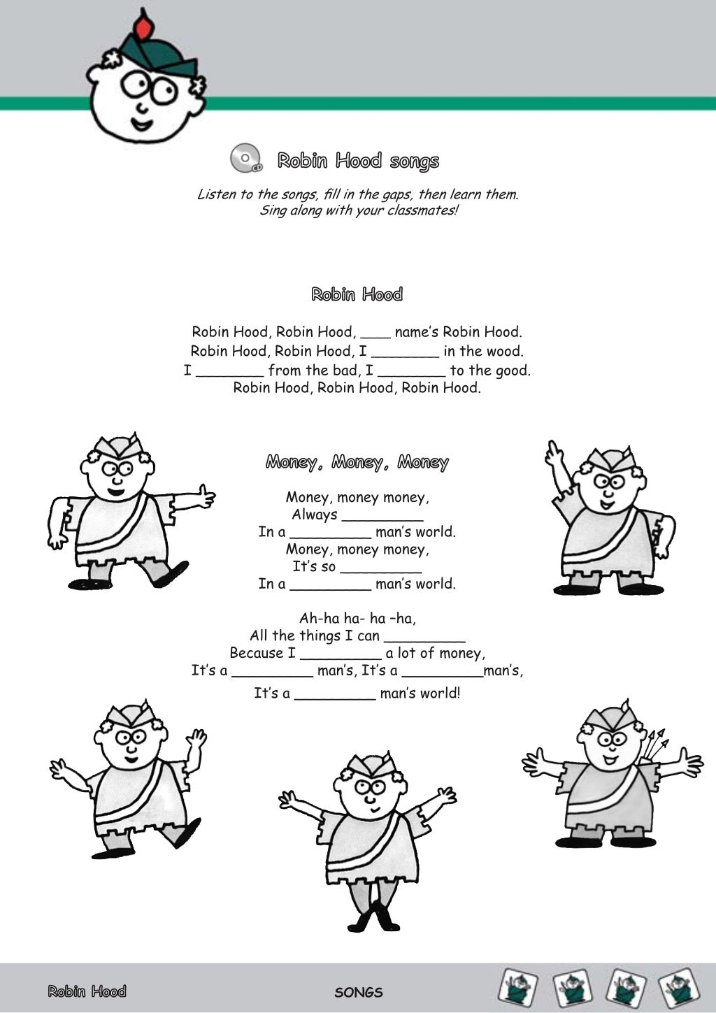Robin Hood -Activities