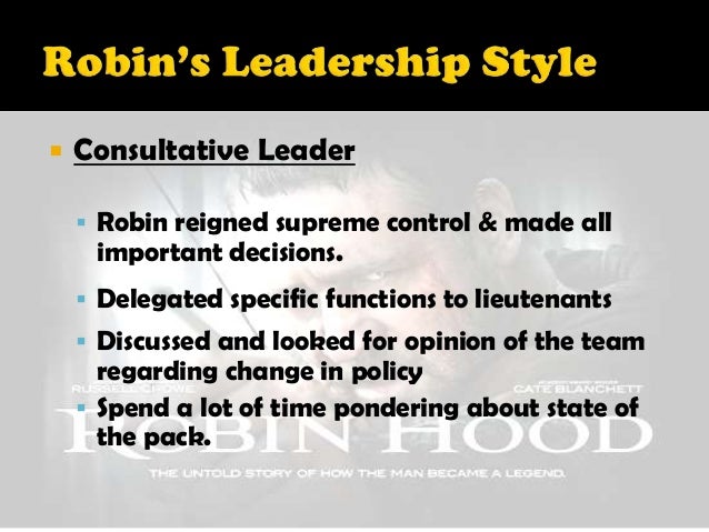 robin hood case study
