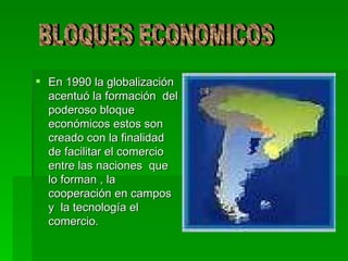 [object Object],BLOQUES ECONOMICOS 