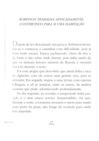 Robinson crusoé   livro