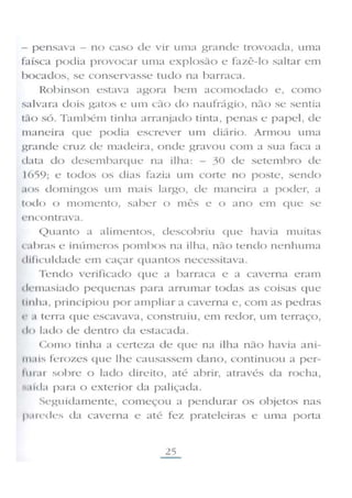 Robinson crusoé   livro