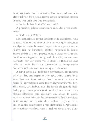 Robinson crusoé   livro
