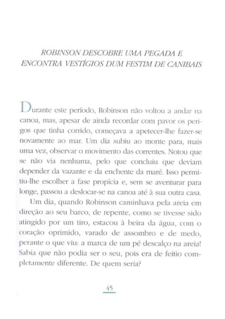 Robinson crusoé   livro
