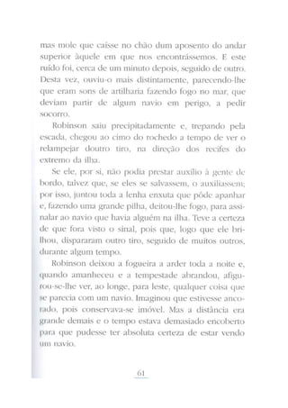 Robinson crusoé   livro