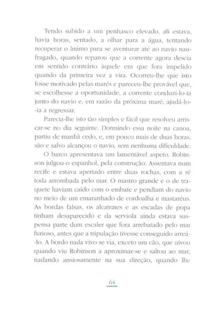 Robinson crusoé   livro