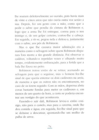 Robinson crusoé   livro