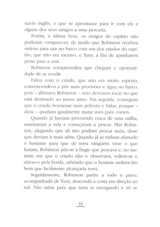 Robinson crusoé   livro