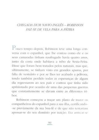 Robinson crusoé   livro