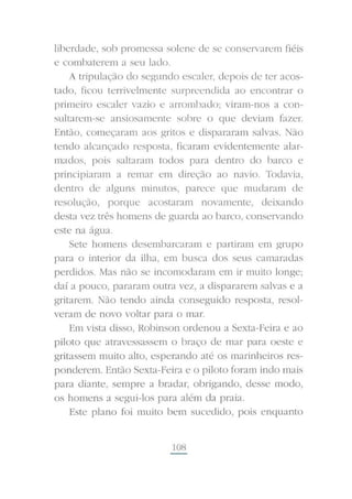 Robinson crusoé   livro