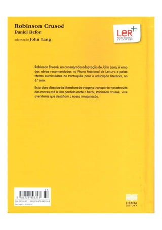 Robinson crusoé   livro