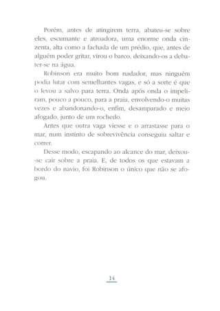 Robinson crusoé   livro