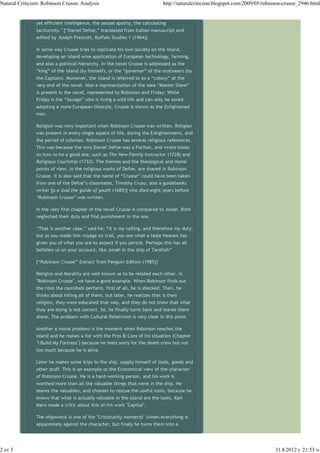 Natural Criticism: Robinson Crusoe: Analysis   http://naturalcriticism.blogspot.com/2009/05/robinson-crusoe_2946.html




2 от 3                                                                                           31.8.2012 г. 21:53 ч.
 