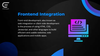 API & Backend Integration | PPTX