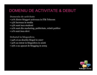 RoBloggers Survey 2007 - Preview