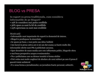 RoBloggers Survey 2007 - Preview