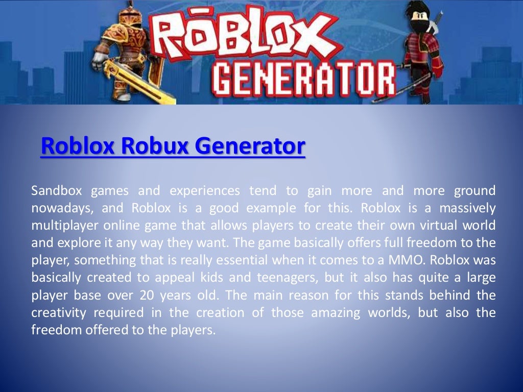 generator roblox robux