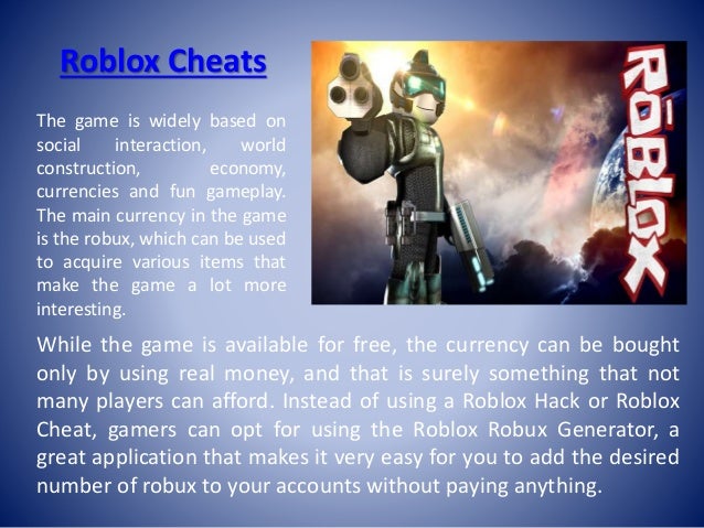 Roblox Cheats Robux