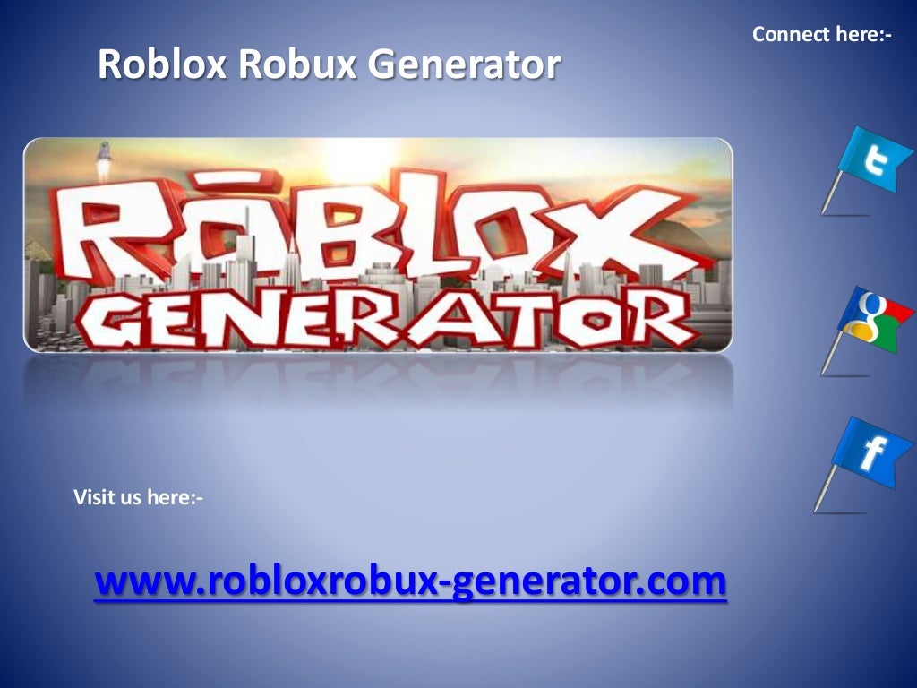 Roblox robux generator
