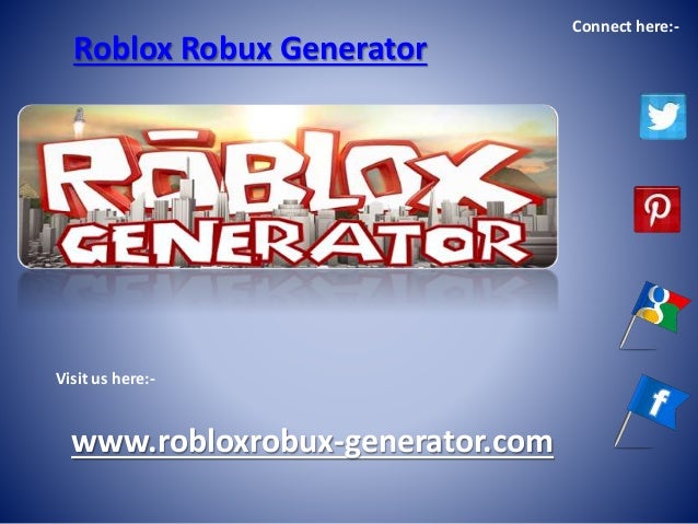 Roblox Robux Generator - robux g enerator