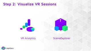 VR Analytics SceneExplorer
Step 2: Visualize VR Sessions
 
