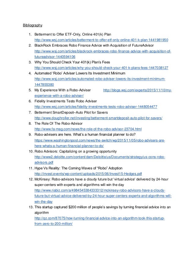 robo advisors study blackrock virtual cover letter questions