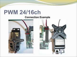 1 2 3
3 2 1
PWM 24/16ch
Connection Example
 