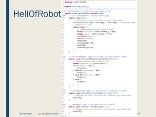 HellOfRobot
08/06/2018 (C) 2018 PeterJandlJr. 56
 
