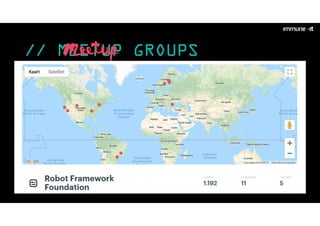 // MEETUP GROUPS
 