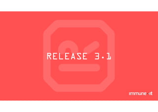 RELEASE 3.1
 